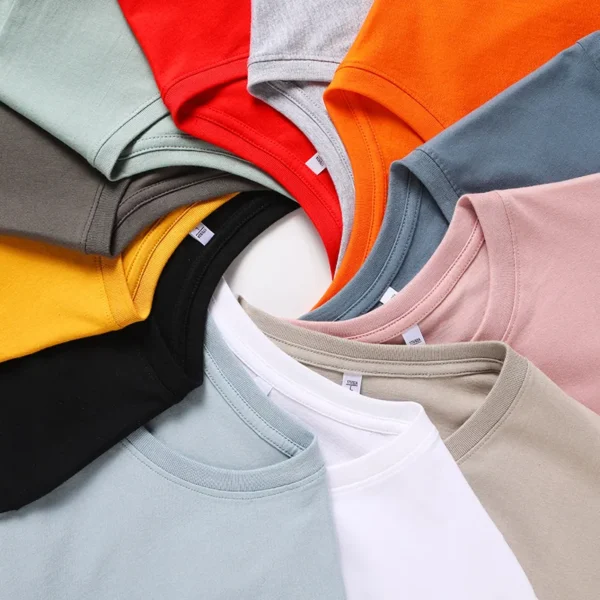 Good Quality T-Shirts Men Summer Sale Cotton Male Tshirt Women Short Sleeves Tee Shirt Boys Basic Plain Tops Girl Oversize 5XL - 图片 6