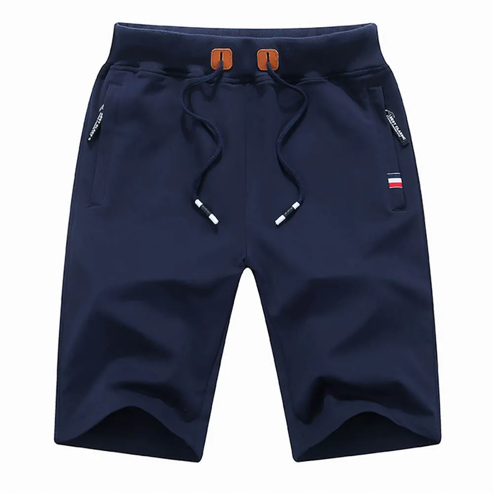New Men's Shorts Summer Breeches Cotton Casual Sweat Men Hip Hop Streetwear Loose Jogger Shortspocket Beach Short Pants