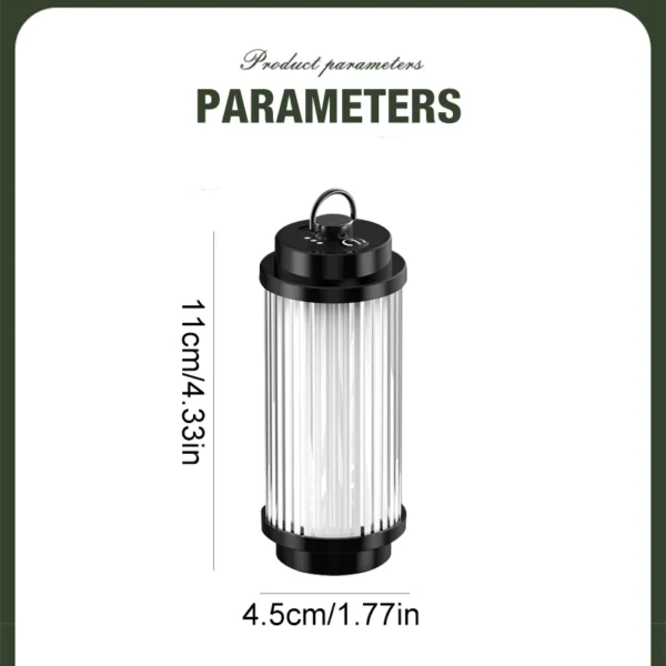 Outdoor camping tools camping lights 5 kinds of lights adjustable ceiling can be connected with the bracket TYPE-C charging. - 图片 2