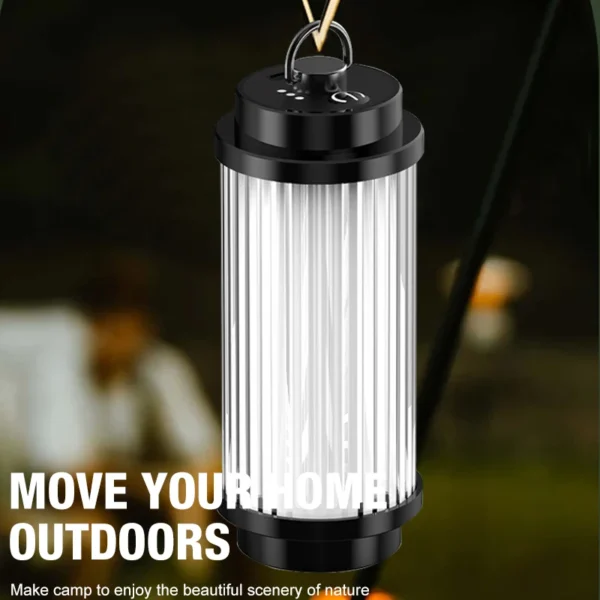 Outdoor camping tools camping lights 5 kinds of lights adjustable ceiling can be connected with the bracket TYPE-C charging. - 图片 5