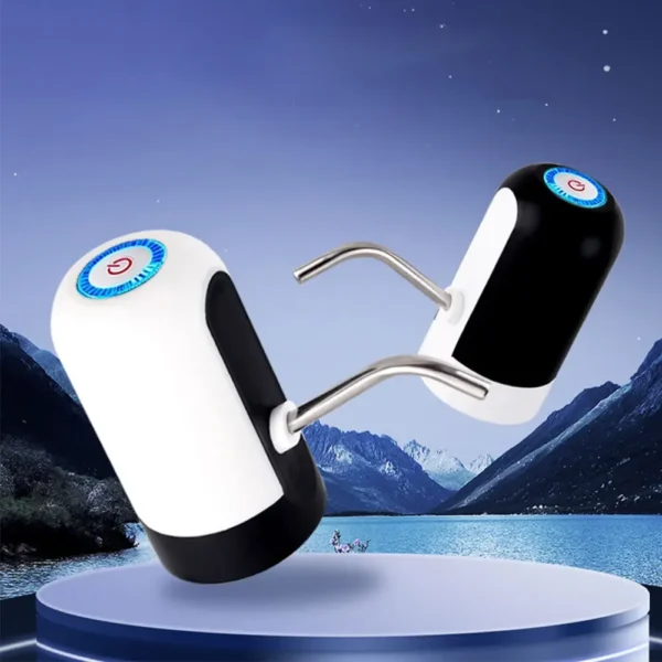 Water Dispenser Pump Drinking Water Dispenser USB Charging Water Jug Dispenser Pump Universal for Home Kitchen Office - 图片 3