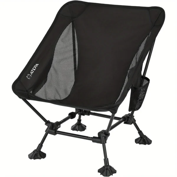 ATEPA Ultralight Camping Chair, Suitable for Backpacking Hiking, Portable Lightweight Folding Camping Chair, Suitable for Adults