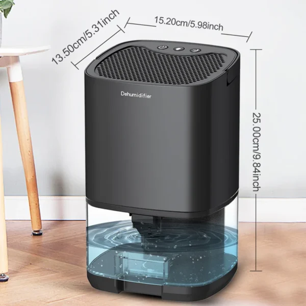 Air Dehumidifier Portable Mute Moisture Absorbers Machine Air Dryer For Home Bedroom Office Kitchen Deodorizer Dryer EU/US plug - 图片 6