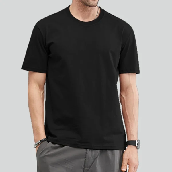Good Quality T-Shirts Men Summer Sale Cotton Male Tshirt Women Short Sleeves Tee Shirt Boys Basic Plain Tops Girl Oversize 5XL - 图片 2