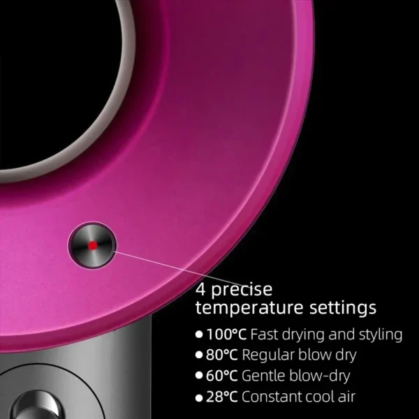 Professional Negative Ion Hairdryer Leafless Constant Temperature Hairdryer High Speed Home Negative Ion Hairdryer - 图片 4