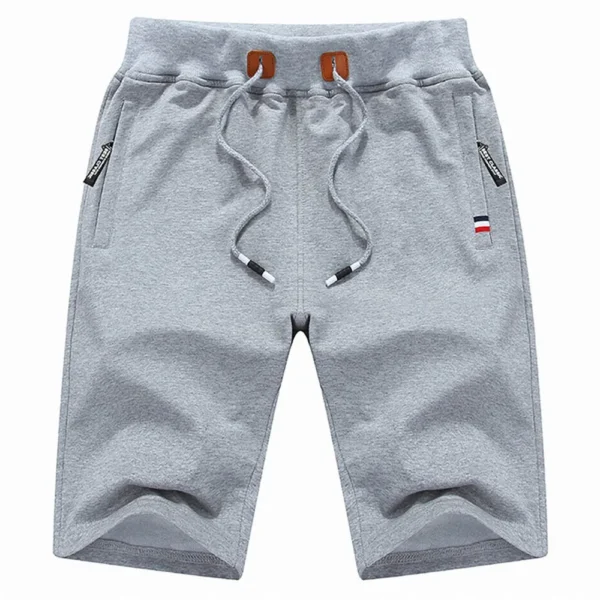 New Men's Shorts Summer Breeches Cotton Casual Sweat Men Hip Hop Streetwear Loose Jogger Shortspocket Beach Short Pants - 图片 3