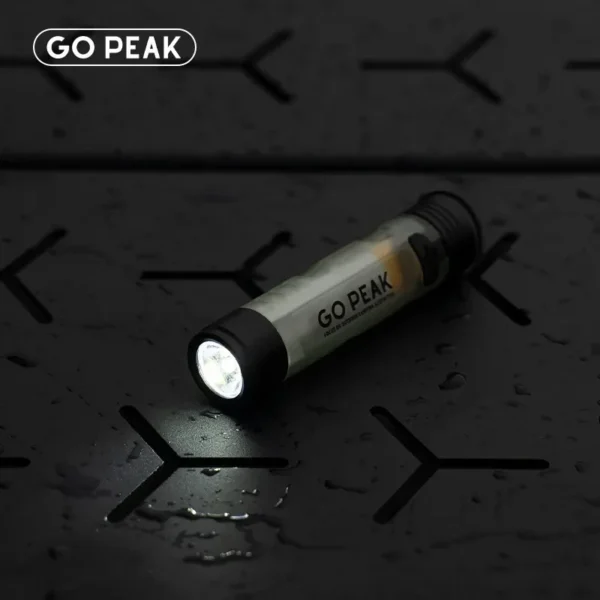 GOPEAK Pocket Mini Flashlight Outdoor Key Clip Cap Ambient Led Long Endurance Disaster Relief Emergency 5050 Small Light - 图片 3