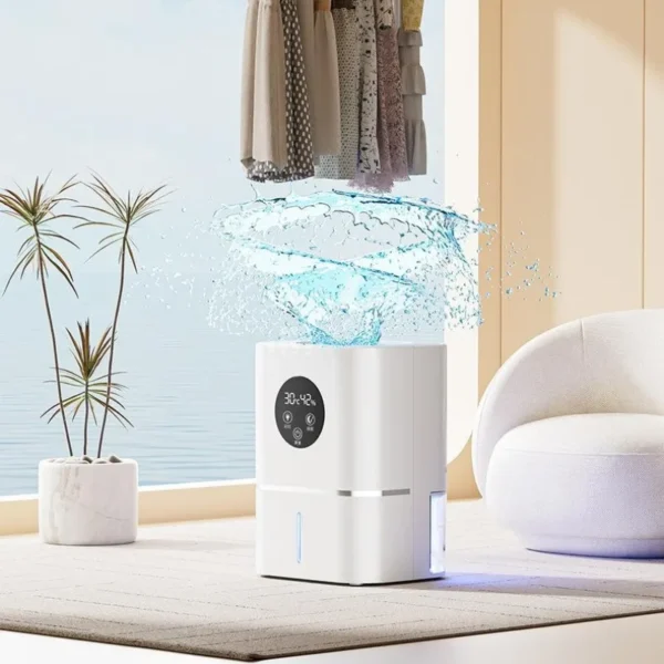 Dehumidifier Household Dehumidification Bedroom Air Dehumidifier Moisture Absorption and Dehumidification Indoor Dry Room Defros - 图片 2