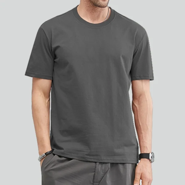 Good Quality T-Shirts Men Summer Sale Cotton Male Tshirt Women Short Sleeves Tee Shirt Boys Basic Plain Tops Girl Oversize 5XL - 图片 4
