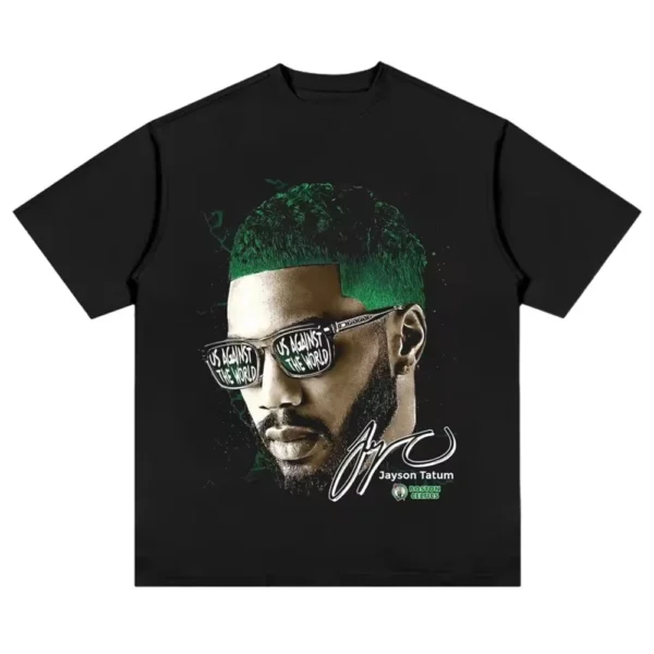 American professional basketball star sports Tee Shirt Homm Men Clothing short sleeve Round Neck Printing Pullover T-shirt 50370 - 图片 3