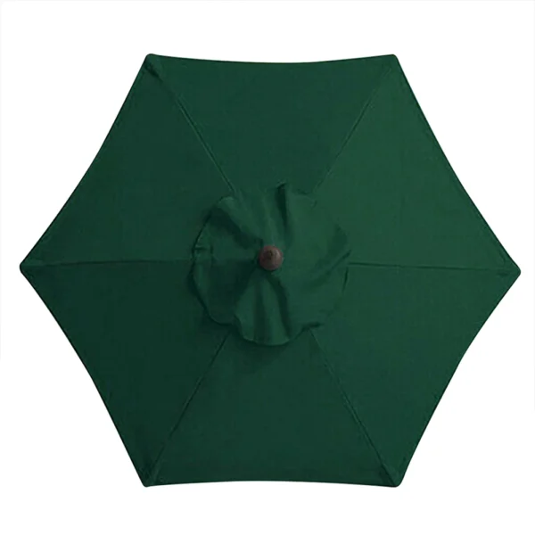 6 Bones Parasol Umbrella Surface Without Stand 2m Parasol Replaceable Cloth UV Protection Detachable for Outdoor Beach Garden - 图片 4