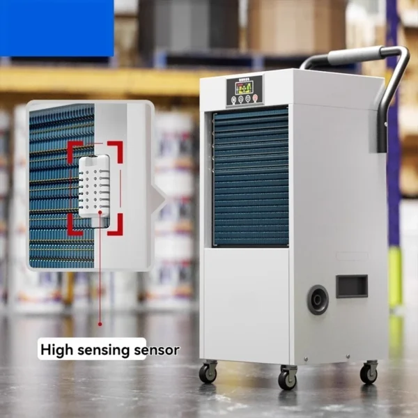 258L Industrial Dehumidifier High Power Warehouse Dehumidifier Basement Commercial Large Capacity Dehumidifier Household Dryer - 图片 4