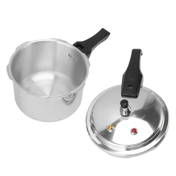 3 Liter Aluminium Alloy Pressure Cooker 18cm Bottom 3L Mini Pressure Cooker for Gas Stove 3L Aluminium Alloy Pressure Cooker - 图片 5
