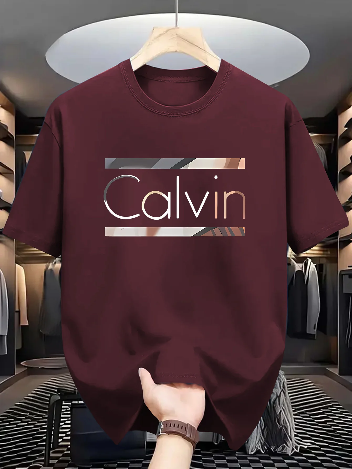 Men's Casual Athletic Short Sleeve T-Shirt - Summer Sportswear with