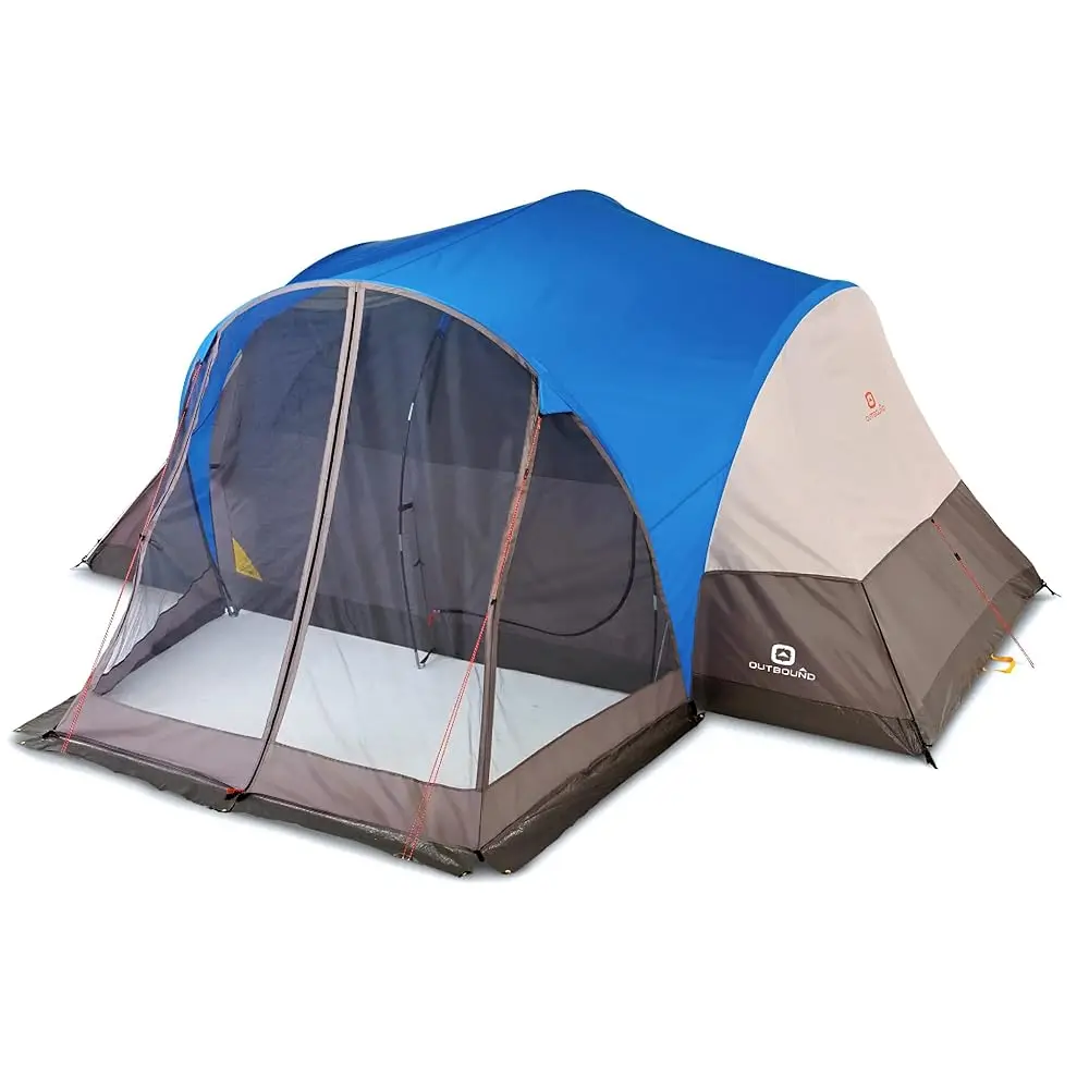Dome Tent For Camping With Carry Bag And Rainfly, Easy Set Up & Water Resistant, 3 Season