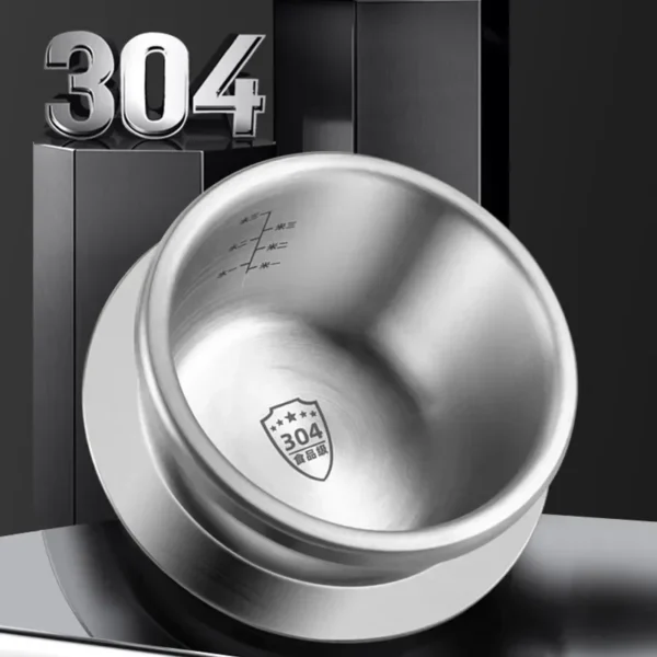 0.8-2L Outdoor Camping Small Pressure Cooker 304 Stainless Steel Portable Rice Cooker for Kitchen Cooking Tool Pressure Cooker - 图片 5
