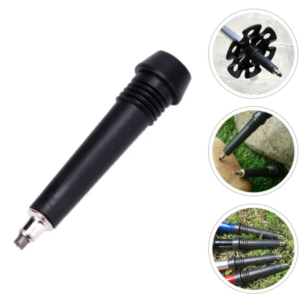 Pole Tip Replacement Tungsten Carbide Tip Trekking Pole Trekking Sticks Tip Hiking Nordic Walk Stick Cane Climb Replacement