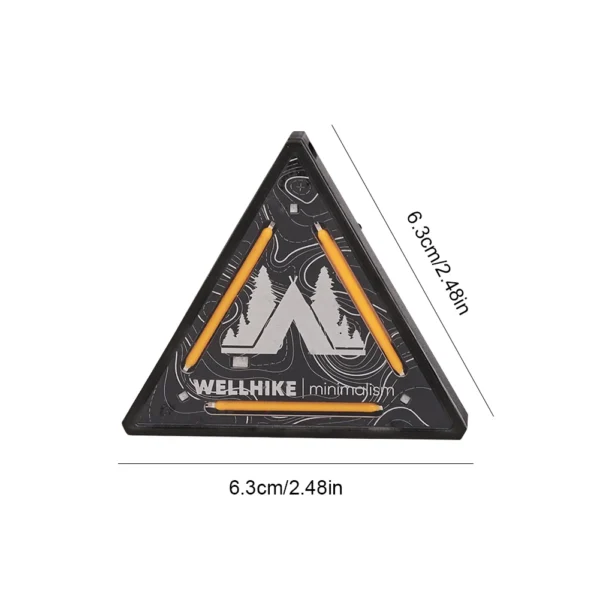 Outdoor Tactics Triangle Light SWS Night Light Badge Warning Decoration Camping Atmosphere Mini Small Pendant Lamp - 图片 4