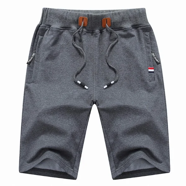 New Men's Shorts Summer Breeches Cotton Casual Sweat Men Hip Hop Streetwear Loose Jogger Shortspocket Beach Short Pants - 图片 4