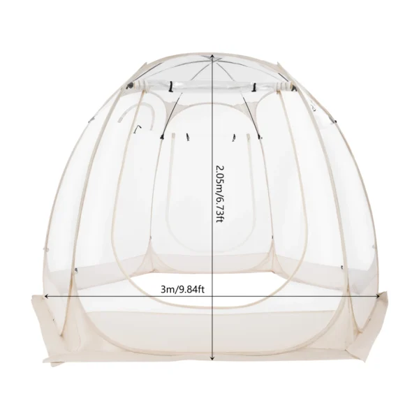Pop Up Bubble Tent, Igloo Tent, Winter Tent, Garden Courtyard Tent, Proposal Tent, Large Star Tent, Camping Tent For Lawns - 图片 6
