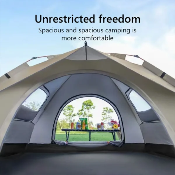 Automatic Quick-opening Tent Outdoor Self-driving Travel Camping Tent Automatic Quick-open Tent Two doors and two windows - 图片 5