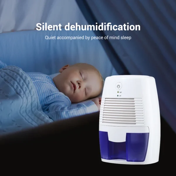 Portable Dehumidifier Device Air Purifier Mute Moisture Absorbers Air Dryer For Home Room Office Kitchen Deodorizer Dryer - 图片 3